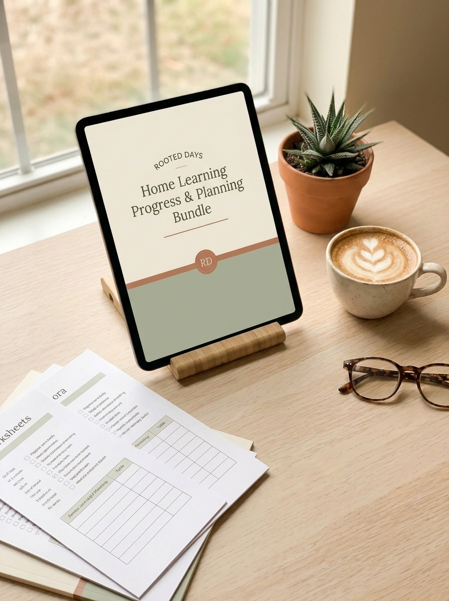 Home Learning Progress & Planning Bundle – Printable PDF