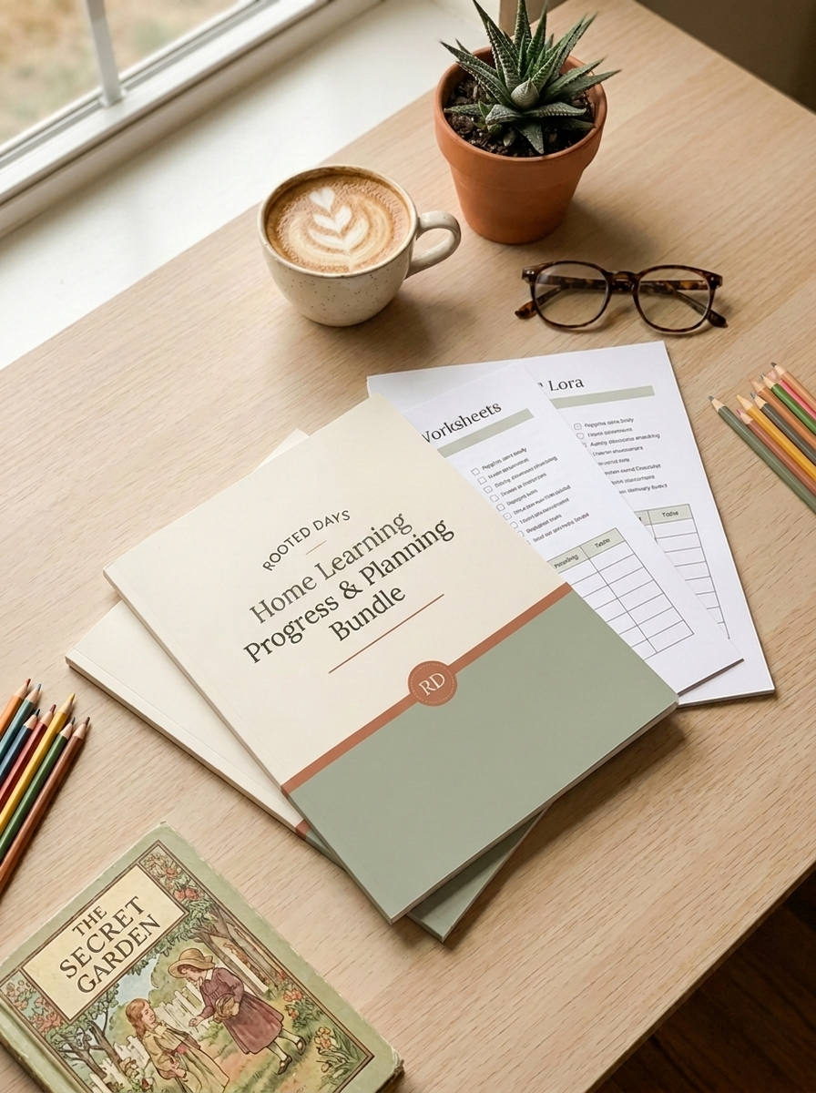 Home Learning Progress & Planning Bundle – Printable PDF