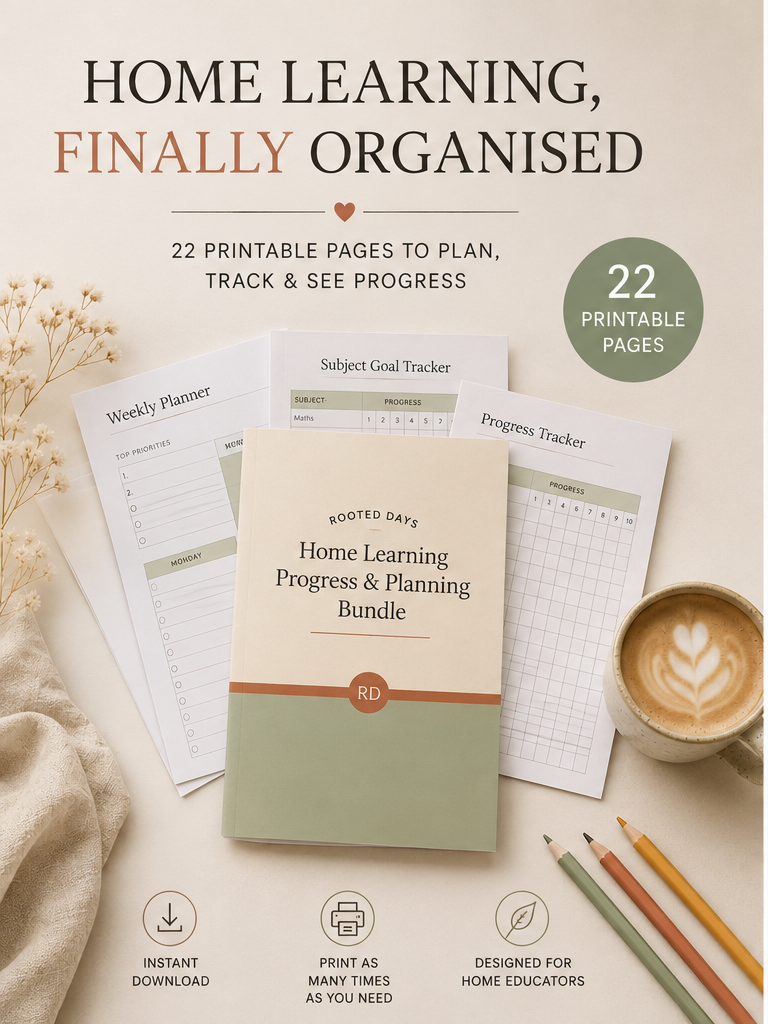 Home Learning Planner & Progress Bundle
