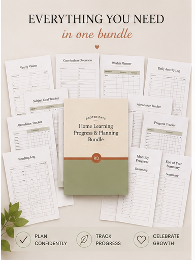 Home Learning Planner & Progress Bundle